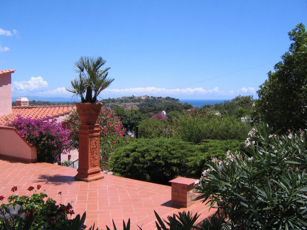 Studio-Appartment In Landhaus Mit Meerblick Porto Azzurro Exteriér fotografie