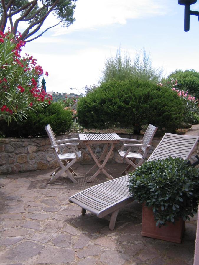 Studio-Appartment In Landhaus Mit Meerblick Porto Azzurro Exteriér fotografie